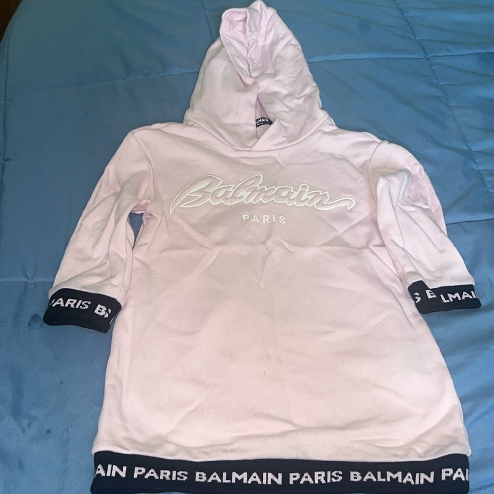 Baby girl Balmain sweater dress sz 18mths
